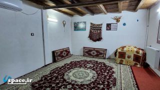 نمای داخلی اتاق 18 متری اقامتگاه بوم گردی کلبه شیبک - کلاله - روستای بهشتی